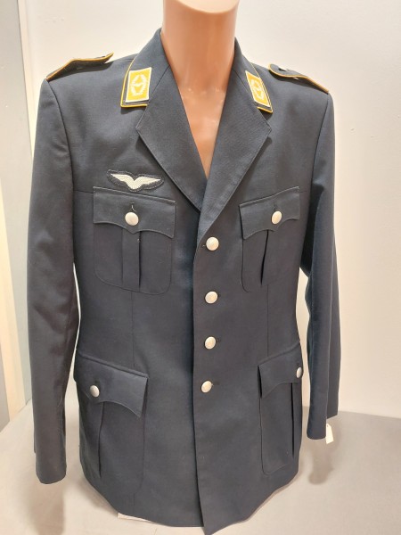 Bundeswehr Jacke Luftwaffe Dienstanzug, blaugrau, Grösse 186-104 - Grösse 52
