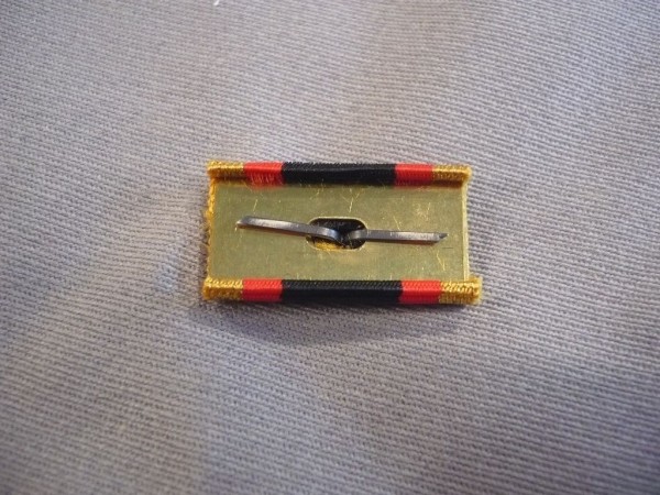 Bundeswehr Ehrenkreuz in Silber ohne Gefahr, Bandschnalle hervorragende Einzeltat