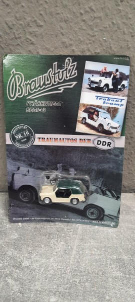 Modell DDR PKW Trabant Tramp - Hersteller Grell - Maßstab 1:64 - OVP - Braustolz -