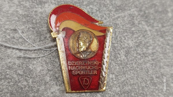 Ehrenzeichen Dzierzynski Nachwuchssportler DDR