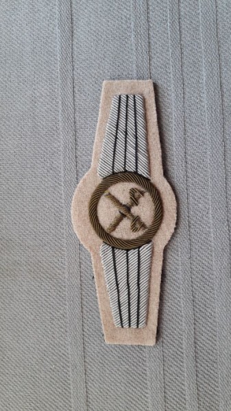Tätigkeitsabzeichen, Personal im allgemeinen Heeresdienst, bronze auf khaki