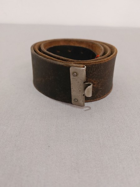 3.Reich Koppel Koppelriemen Lederriemen schwarz - RZM Original
