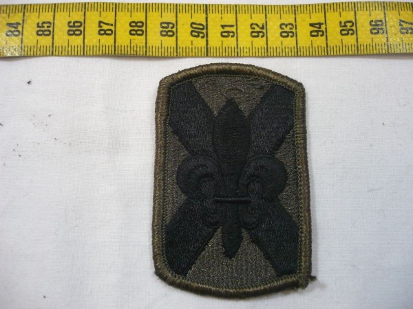 Armabzeichen 256th Infantry Brigade, tarnfarben ( OD )