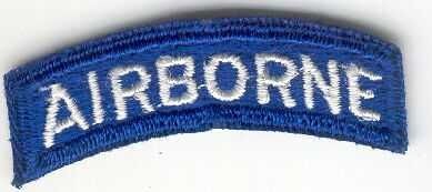 Schriftzug/ Schriftbogen/ Tab, AIRBORNE