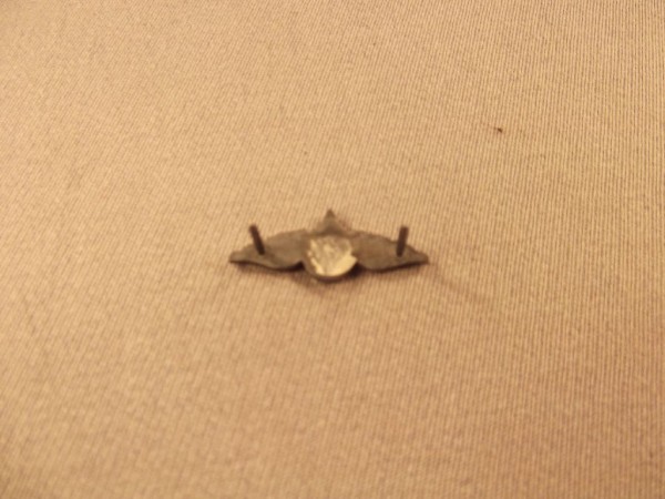 Fallschirmspringerabzeichen, Parachute Rigger, Army, Metall, altsilber, #Miniatur 2.5cm#