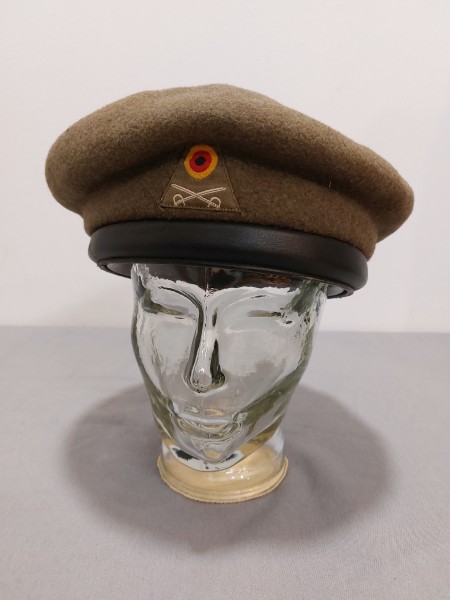 Bundeswehr Barett Panzer 1.Modell mit Innenhelm Grösse 56 Original Fa.F.W.Pilz GmbH