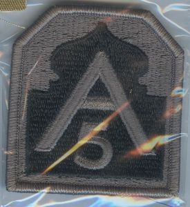 Armabzeichen 5th Army, ACU Digital