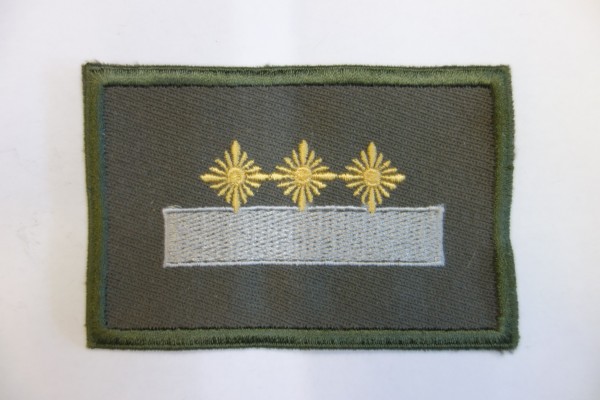 Dienstgradabzeichen Felddienstuniform 1986- 1990, Stabsfähnrich