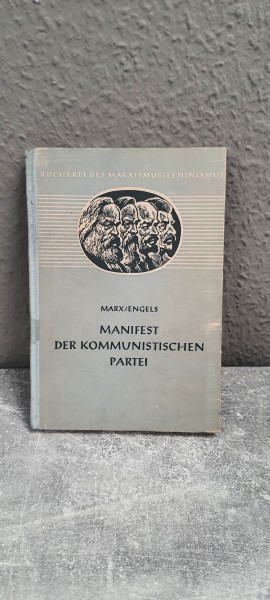 Buch: Manifest der kommunistischen Partei Marx/Engels