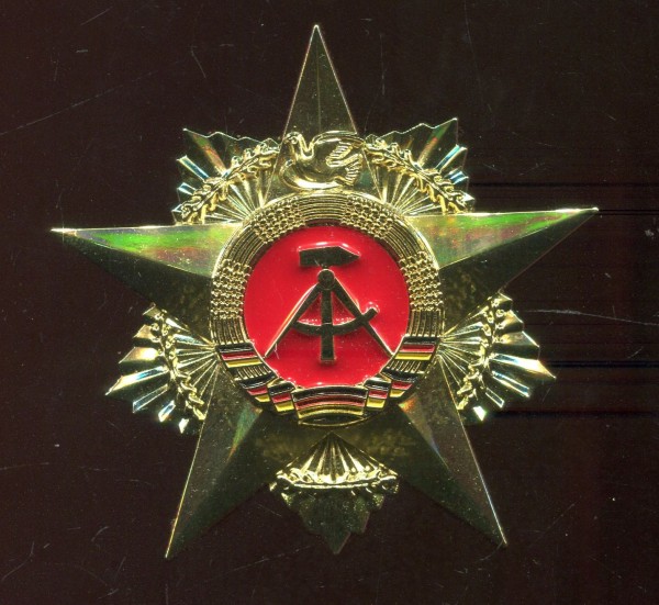 DDR Großer Stern der Völkerfreundschaft mit Bandspange - Kopie