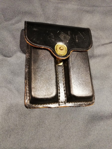 USA Magazintasche für M-1911 Colt Government Leder schwarz