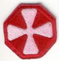 Armabzeichen 8th Army, bunt