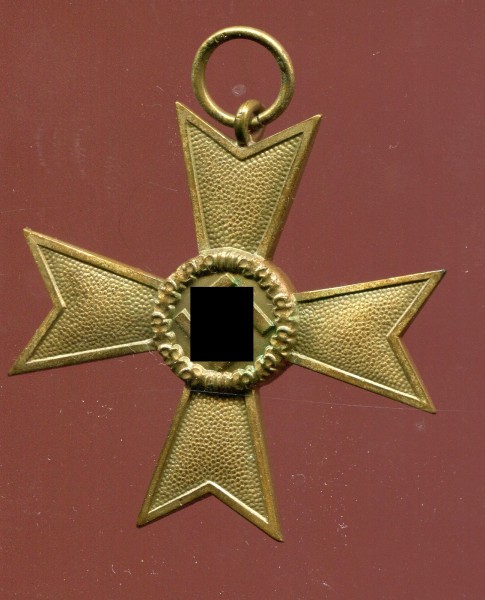Wehrmacht Kriegsverdienstkreuz 2.Klasse ohne Schwerter Hersteller 99