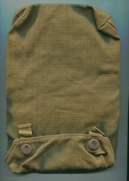 Wehrmacht Tasche für eine Gasplane - Gasplanentasche - Stocko, Tropen, Original