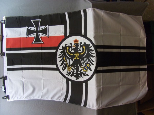 Fahne, Deutsches Reich 1871- 1918: 90 x 160 cm Reichskriegsflagge WW1