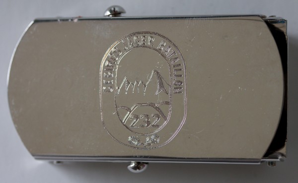 Hosengürtel Gebirgsjägerbataillon 232, Neu