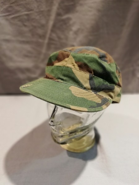 US Feldmütze Fieldcap Hat Sun Hot Weather woodland Größe 7 1/2 Original