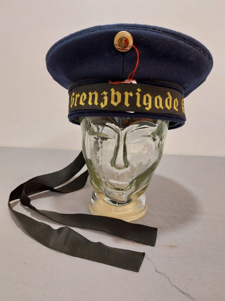 DDR Tellermütze - Grenzbrigade Küste - Größe ca. 58 - Mannschaften und Maate - Hergestellt 1978