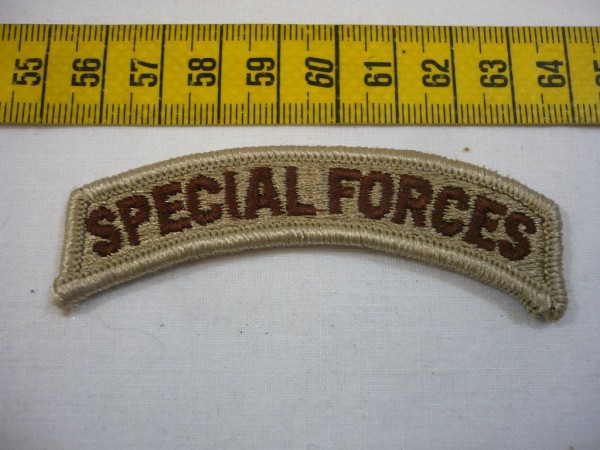 Schriftzug/ Schriftbogen/ Tab, SPECIAL FORCES