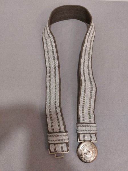 DDR Feldbinde für Offiziere NVA Landstreitkräfte 1.Modell Länge 105cm