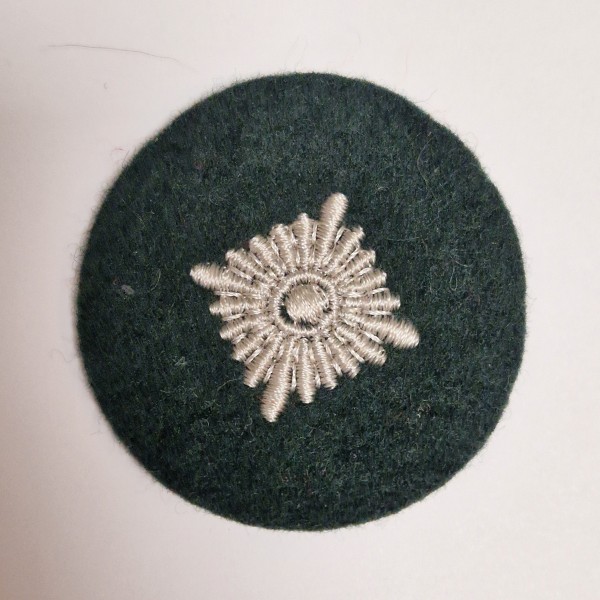 Wehrmacht Dienstgradabzeichen Schützenstern - dunkelgrün