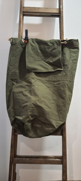 Bundeswehr Seesack groß mit 2 Trageriemen Oliv Original frühe Bundeswehr