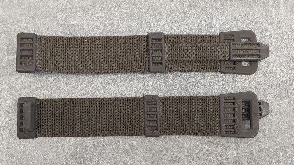 Bundeswehr Schnellspanner oder Taschenverschluß oliv Plastik