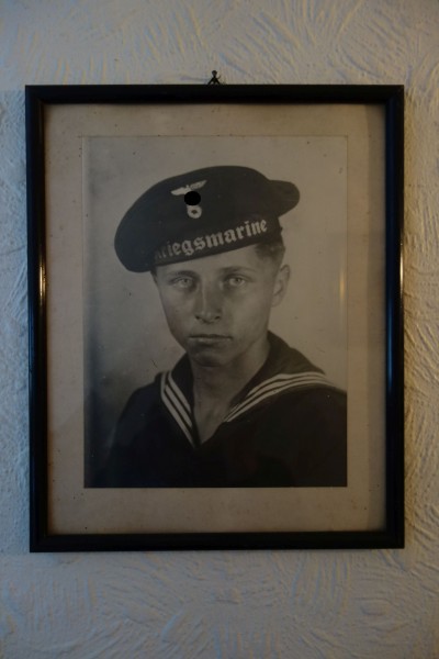 Kriegsmarine Bild Foto Matrose mit Tellermütze