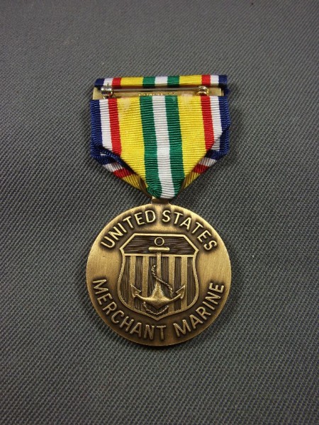 Mediterranean Middle East War Zone Medal, Merchant Marine