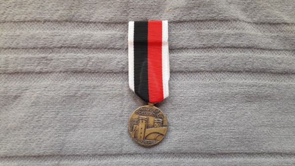 Army of Occupation Medal Army Miniatur