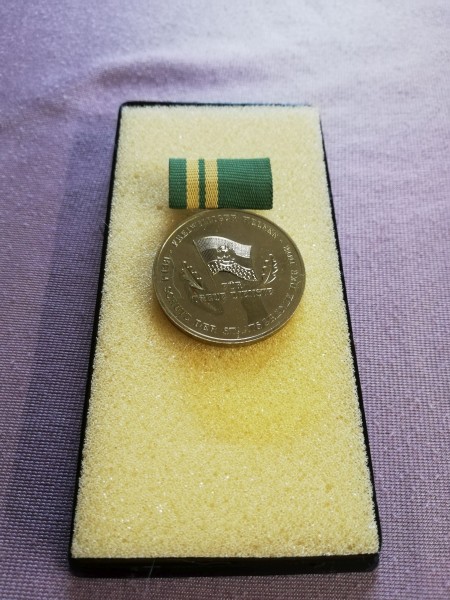 DDR Medaille für treue Dienste freiwilliger Helfer beim Schutz der Staatsgrenze 30 Jahre