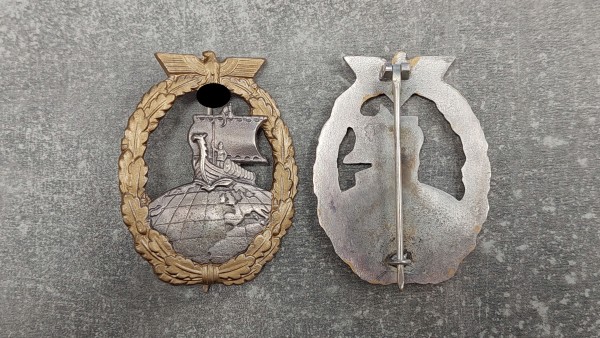 Kriegsmarine Hilfskreuzer Kriegsabzeichen