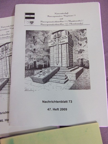 Nachrichtenblatt der Kameradschaft Panzergrenadier- Regiment 73 und Panzergrenadierbataillon 13 (BW) und Panzergrenadierbataillon 332 (BW) 
