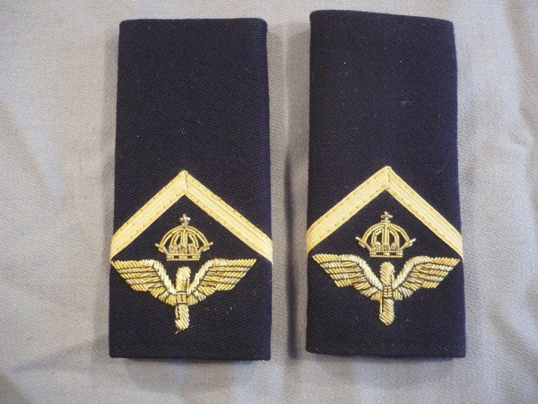 Rangschlaufen Fahnenjunker/ Kadett/ Officer Cadet Luftwaffe, 1 Winkel