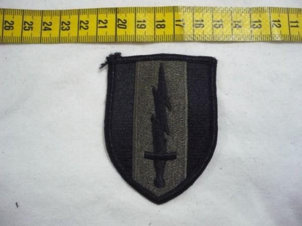 Armabzeichen 1st Signal Brigade, tarnfarben ( OD )