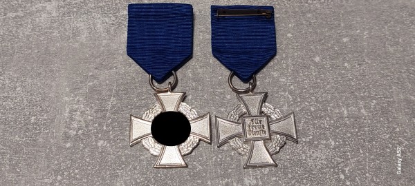 Treuedienst Ehrenzeichen in Silber für 25 Jahre Treue Dienste