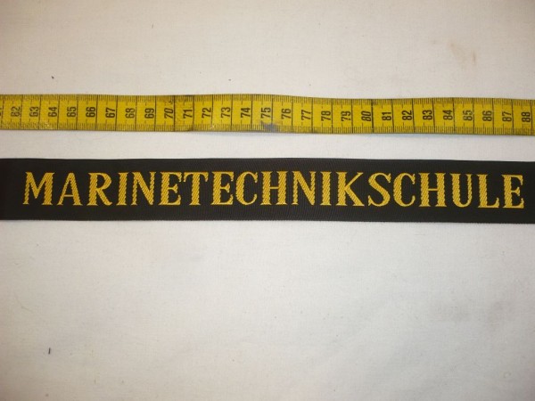 Mützenband, Marinetechnikschule 