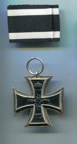 Preussen Eisernes Kreuz 2.Klasse 1914 ohne Hersteller mit Band