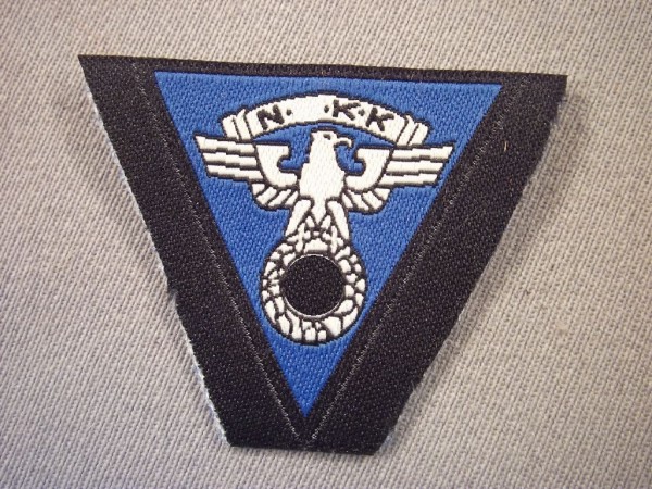 Schiffchenemblem des NXKK, mittelblau