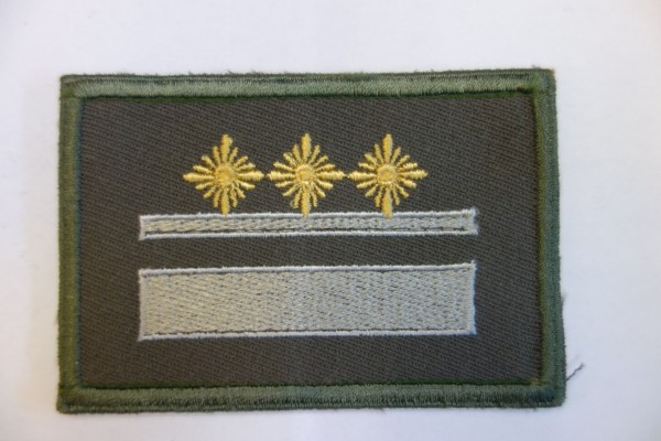 Dienstgradabzeichen Felddienstuniform 1986- 1990, Oberleutnant