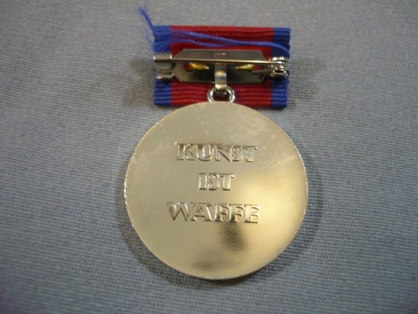 Kunstpreis, in Bronze vernickelt