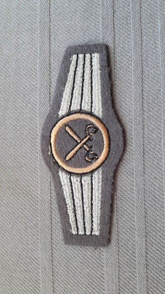 Tätigkeitsabzeichen, Personal im allgemeinen Heeresdienst, bronze auf grau 