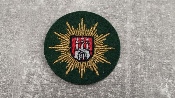 Mützenstern Bergmützenabzeichen Polizei Hamburg
