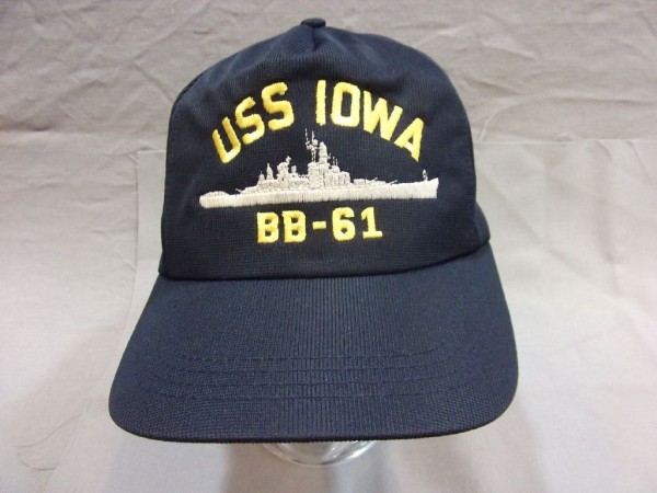 Baseballcap, USS Iowa BB 61