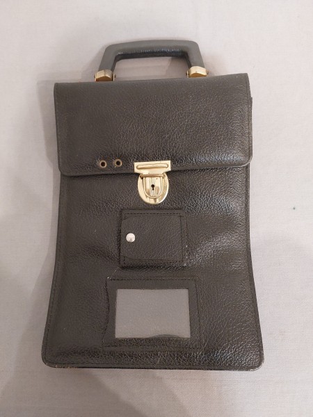DDR Tasche Dokumententasche MfS MdI Kartentasche Siegeltasche - Original