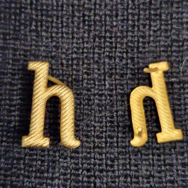 Deutsches Reich Schulterklappenauflage h gold