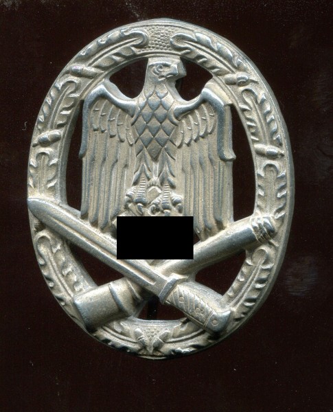 Wehrmacht Heer Allgemeines Sturmabzeichen ohne Hersteller " Biedermann & Co.