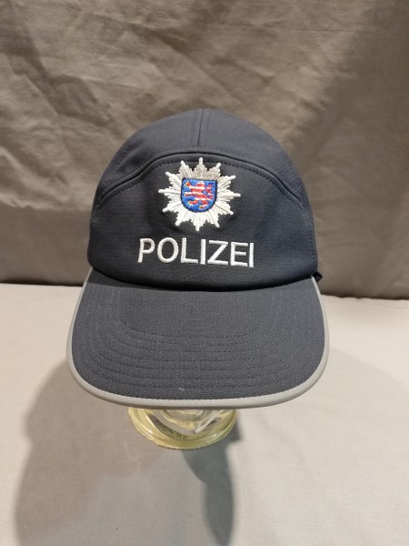 Polizei Hessen Baseballcap in dunkelblau mit Ohrenklappen Größe 56-58 - MUSTER