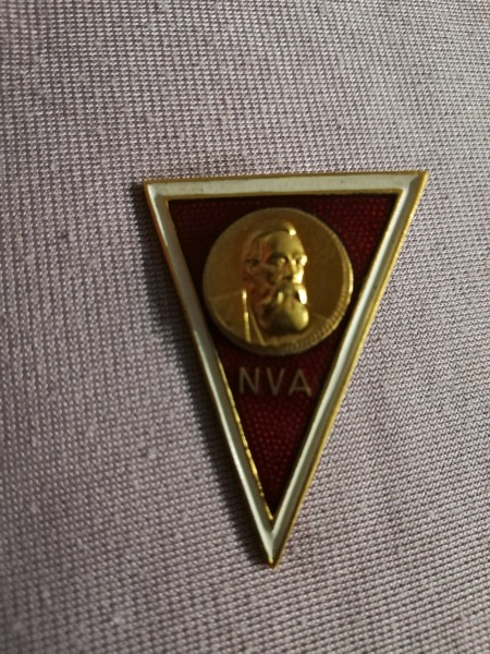 DDR NVA Absolventenabzeichen der Militärakademie Friedrich Engels Dresden 471b