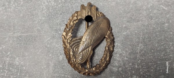 Wehrmacht Ballonbeobachter in Gold